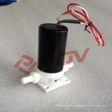 ptfe body 3mm mini fuerte válvula de solenoide de plástico corrosivo 12v